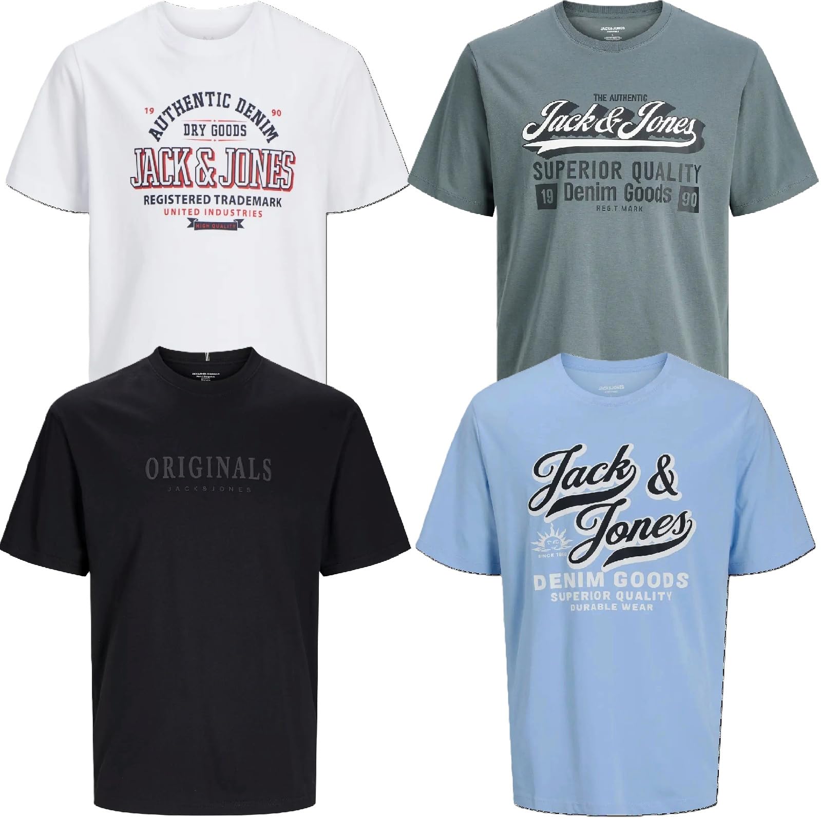 JACK & JONES Camiseta para niños y niños, sudadera con capucha para niños, 3, 4, 6, 9