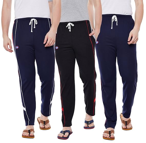 Men's Regular Fit Cotton Trackpants