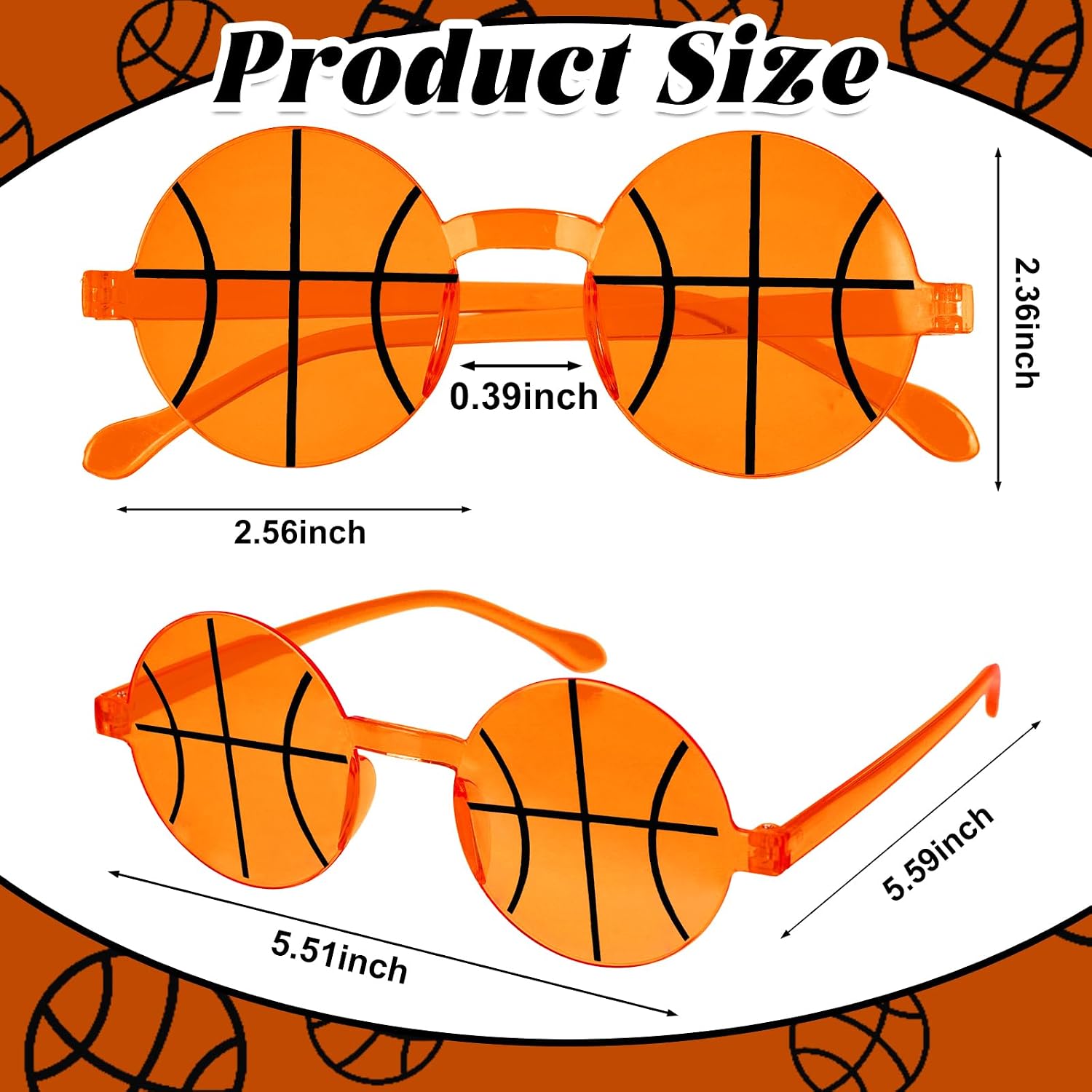 Softball Basketball Volleyball Soccer Sunglasses Bulk image 2