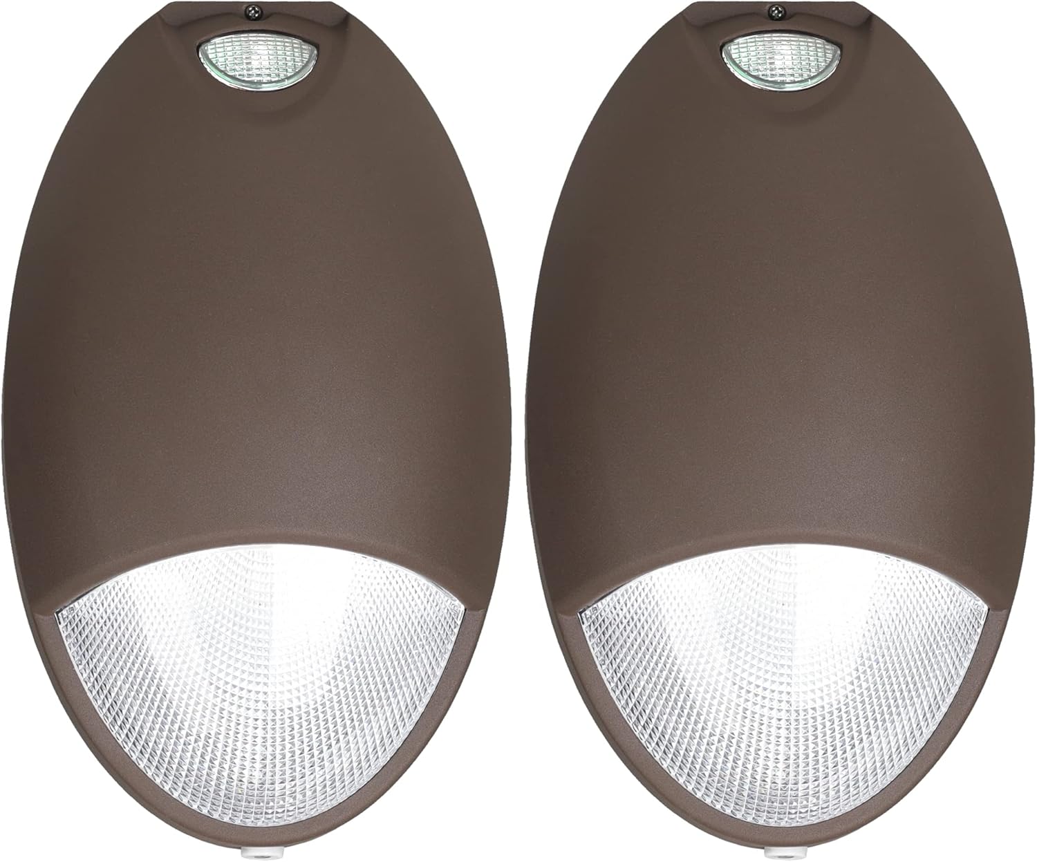 LED Emergency Wall Pack with Battery Backup and Photocell, Commercial