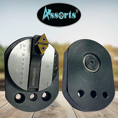 Miniatura 6 de Accesorio de torneado de bolas para mini tornos de 7x14 y 7x16 - Gira bolas cóncavas y convexas - consin caja - Opción de insertos de carburo de