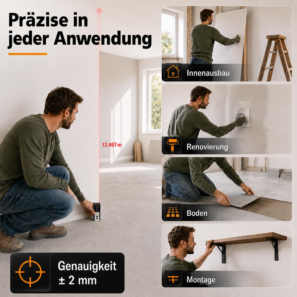 Laserliner Telémetro láser, DistanceMaster