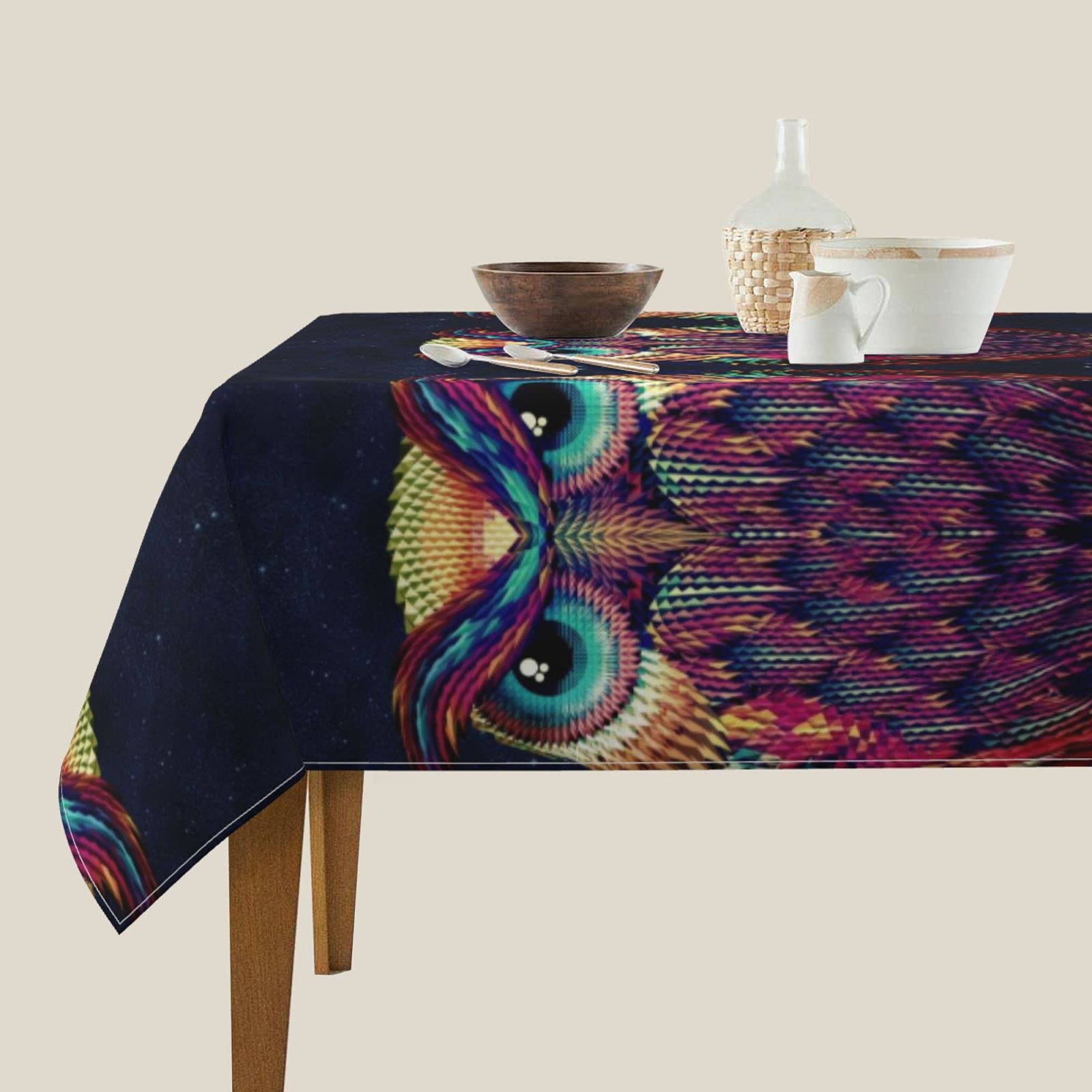 Tovaglia Rustica Quadrata 54x54 Cm – Impermeabile, Antimacchia E Lavabile In Poliestere Per Buffet E Feste - 2