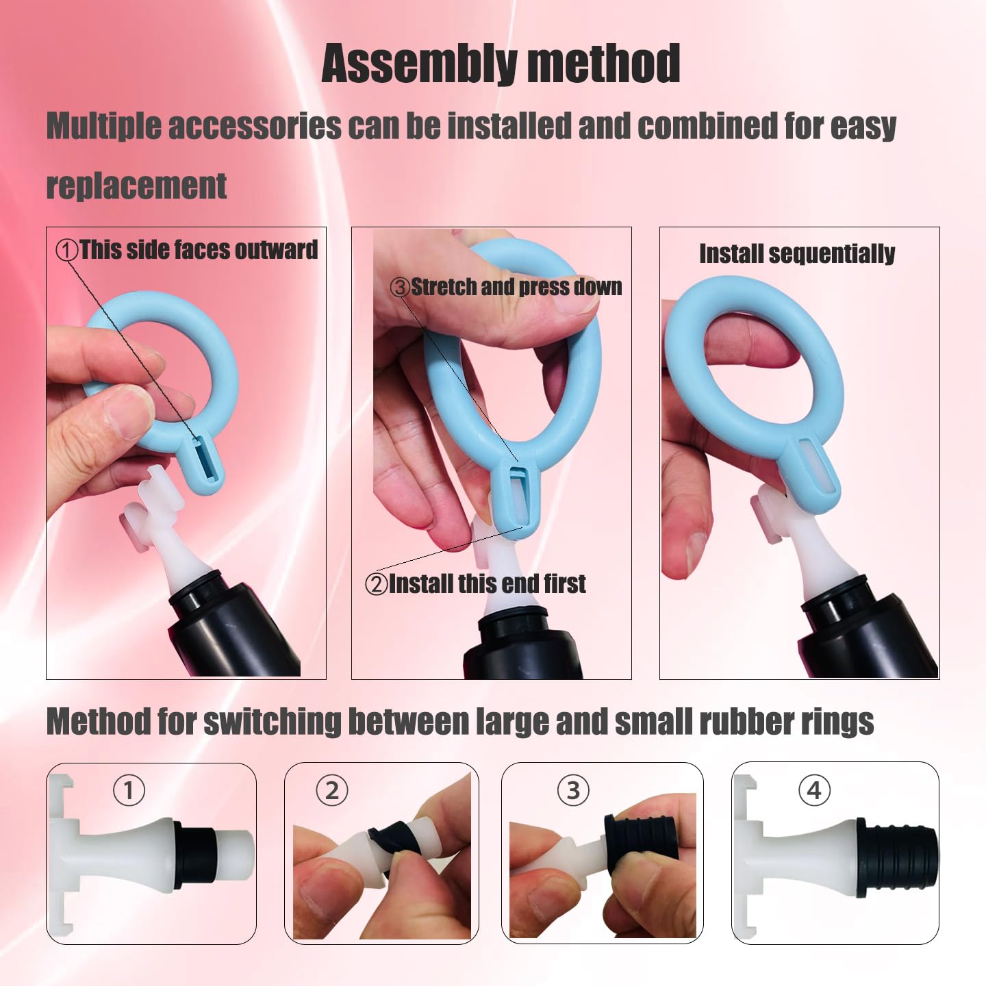 Massage Gun Head - Silicone Replacement -10