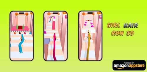 Long Hair Girl Running Challenge - Majestic Hair Games - DIY Color Hair Growing Games - Hair Race 3D - Hair Rush Adventure – vue 9