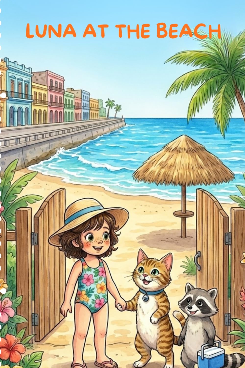 Luna at the beach (Las aventuras de Luna)
