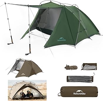 Amazon.co.jp: Naturehike Hillock6 ドームテント UPF50+ PU3000mm+ 2