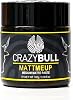 Crazy Bull Hair Paste MattMeUp - Natural Matte Finish with Medium Hold - Hair Styling, Texturising, Volumising, Defining Product for Men & Women - Vegan, Water-Based, Oil-Free, Melon-Scented