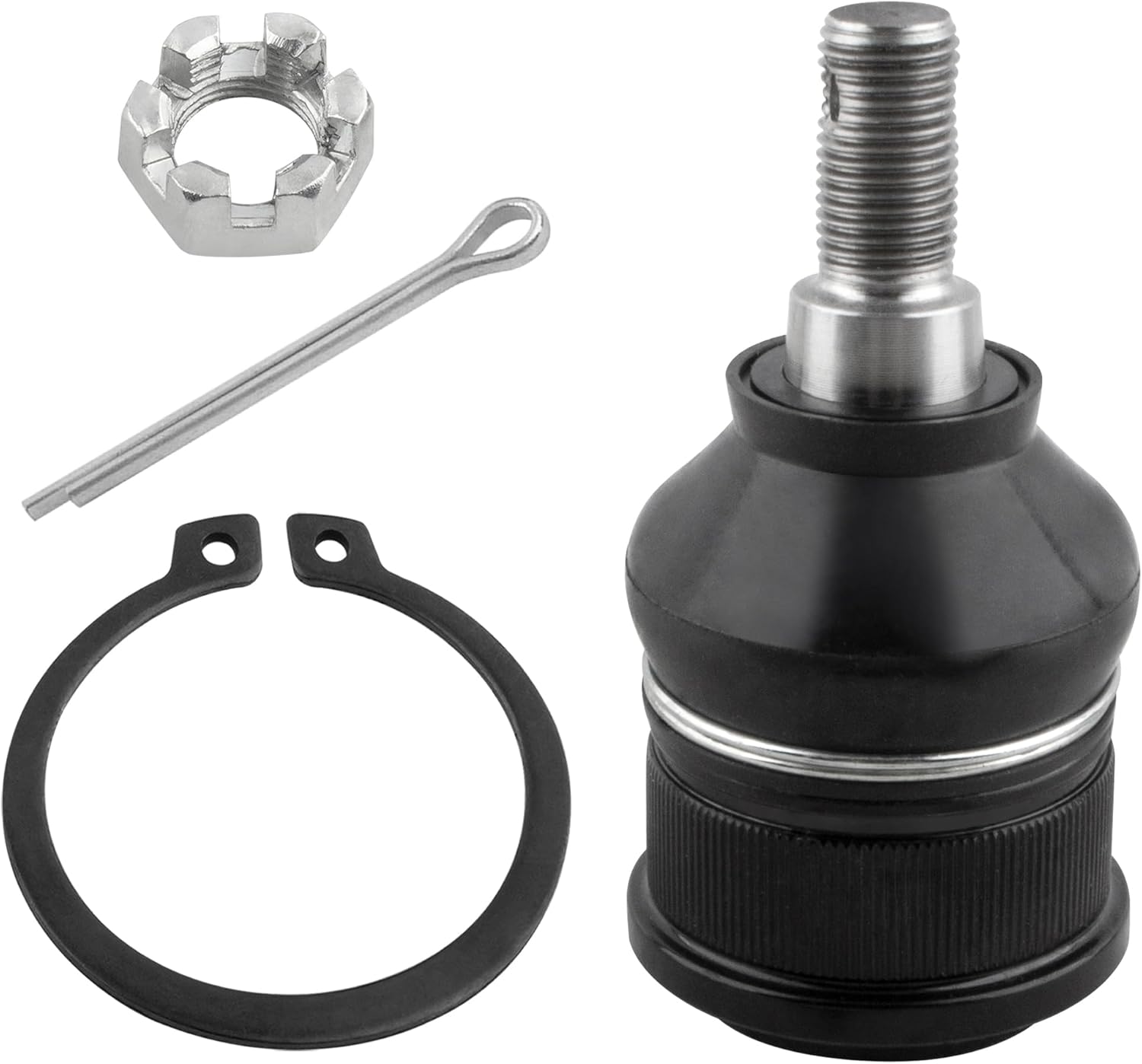 BOXI (Set of 6) Front Inner & Outer Tie Rod End Links + Lower Ball Joints Fit for Acura EL 2001 2002 2003 2004 2005 | for Honda Civic 2001-2005 Coupe or Sedan ONLY | Replace K90332 ES3581 EV469