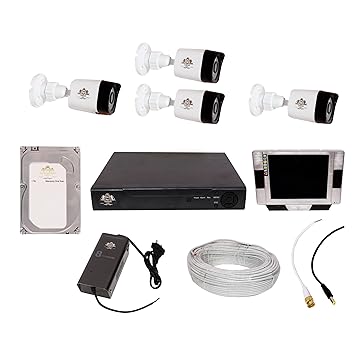 CCTV Combo 4BULLET 2.4MP LED 3 Years Warranty
