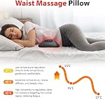 2026 Upgraded 3 in 1 Back Therapy, Triple Fusion Back Massager, Smooth Spine Triple Fusion Back Massager, Three-Speed Constant Temperature Hot Compress, for Neck, Shoulders and Back Suitable (Gray)