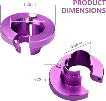 Disconnect Tool Transmission Oil Cooler Line Disconnect Set Compatible with Ford 3/8 & 1/2(Pack of Two)