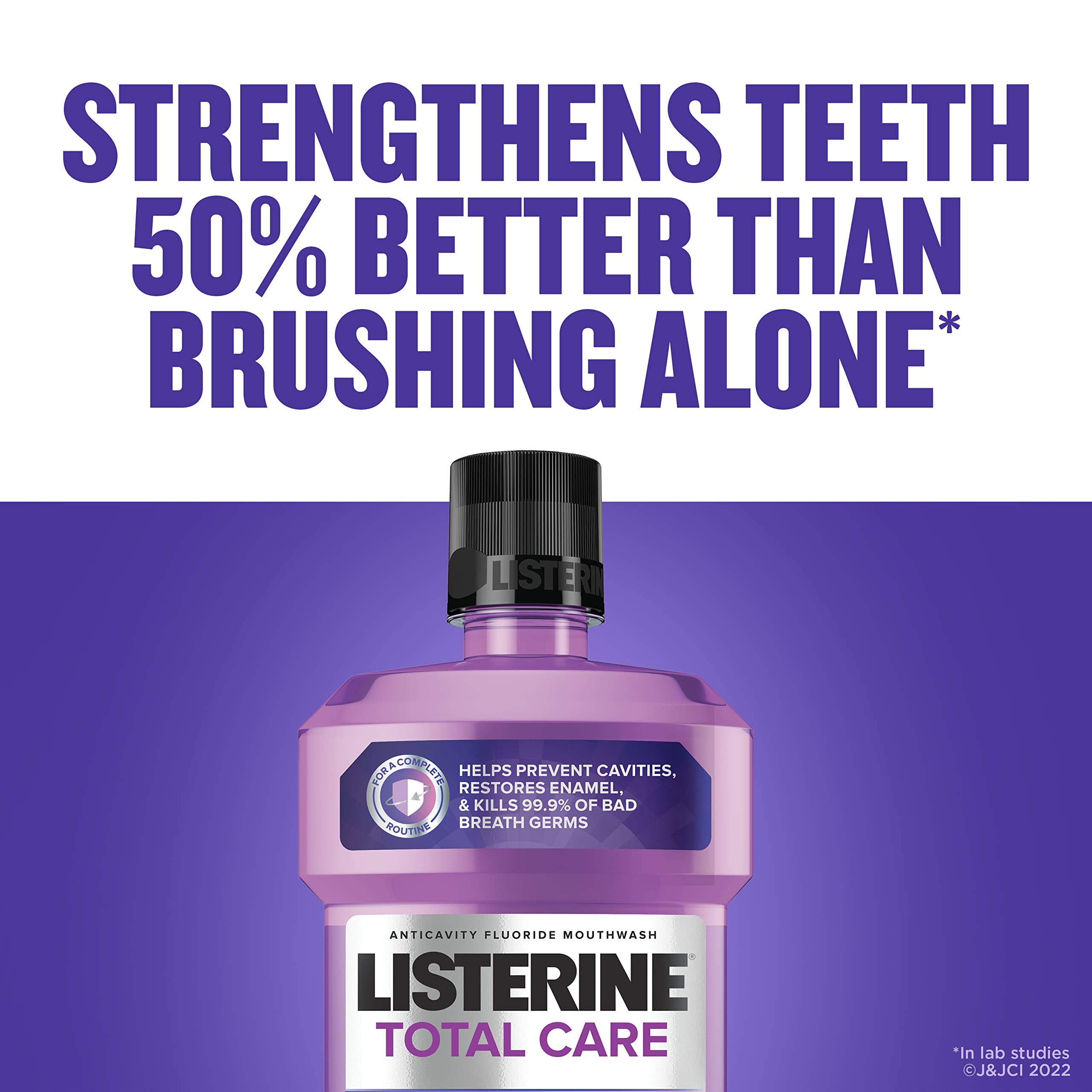 Buy Listerine Total Care Anticavity Fluoride Mouthwash, 6 Benefits in 1