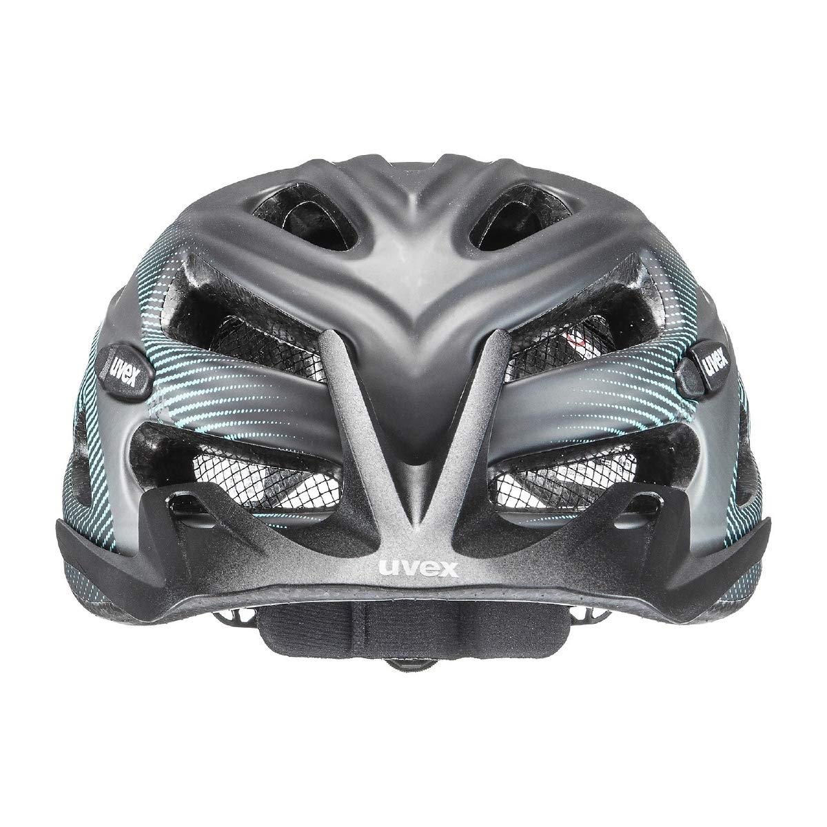 uvex Onyx cc Fahrradhelm, Black Teal matt, 52-57 cm | individuelle Größenanpassung - waschbare Polster - Polycarbonat-Schale mit EPS-Kern
