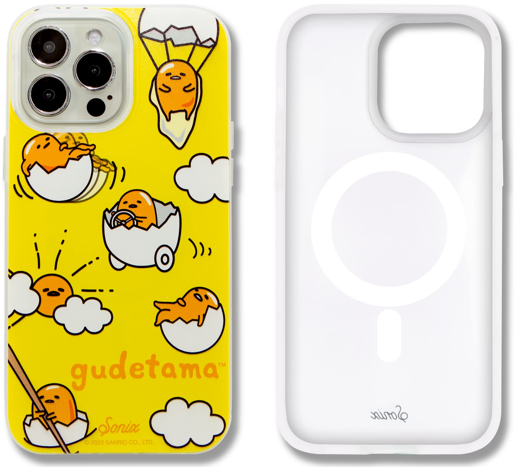 Sonix x Sanrio Phone Case for iPhone 13 Pro Max / 12 Pro Max | Compatible with MagSafe | 10ft Drop Tested | Gudetama