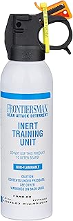 SABRE Frontiersman Practice Bear Spray, 7.9 oz Inert Canister, Practice Before You Go, Realistic Canister Increases Famili...