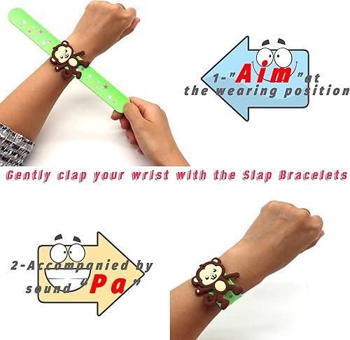 Miniatura 11 de Pulseras de dinosaurio para adolescentes, recuerdos de fiesta, con temática de dinosaurios, bolsas de regalos (paquete de 6) para adolescentes