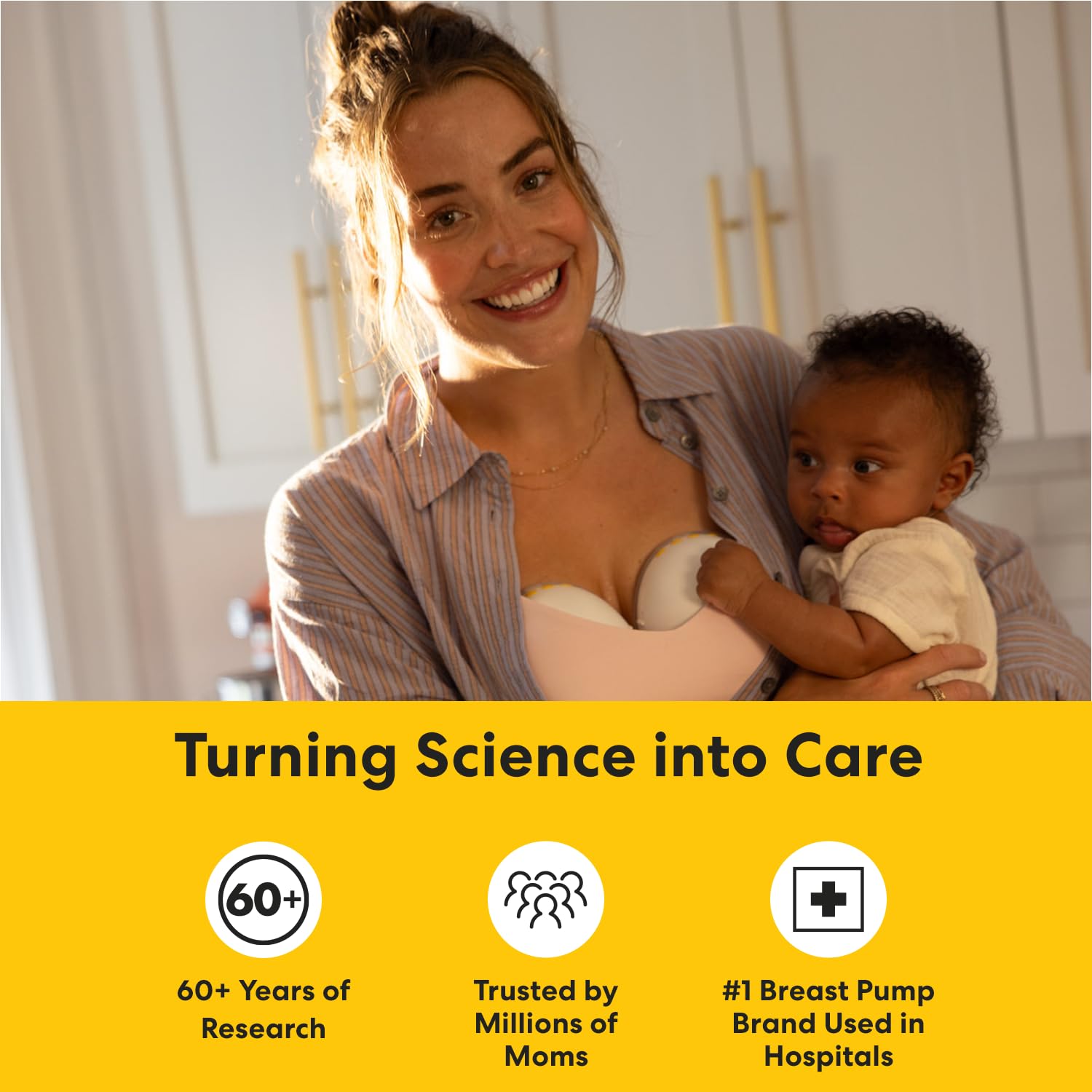 Medela Motion InBra Wearable Electric Breast Pump + Storage Bag – Highly efficient, Designed for Dependable Performance and Comfort. Hassle-Free handling & discreetness — view 12
