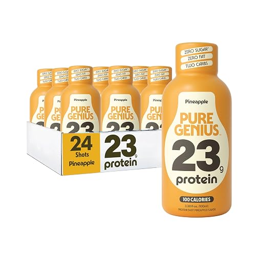 Pure Genius 23g Protein Shot Drink | 100 Calories, No