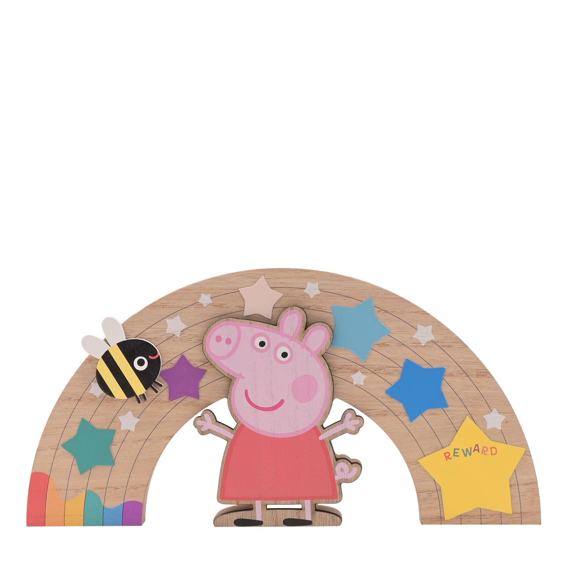 Widdop and Co Peppa Pig Rainbow Reward Chart
