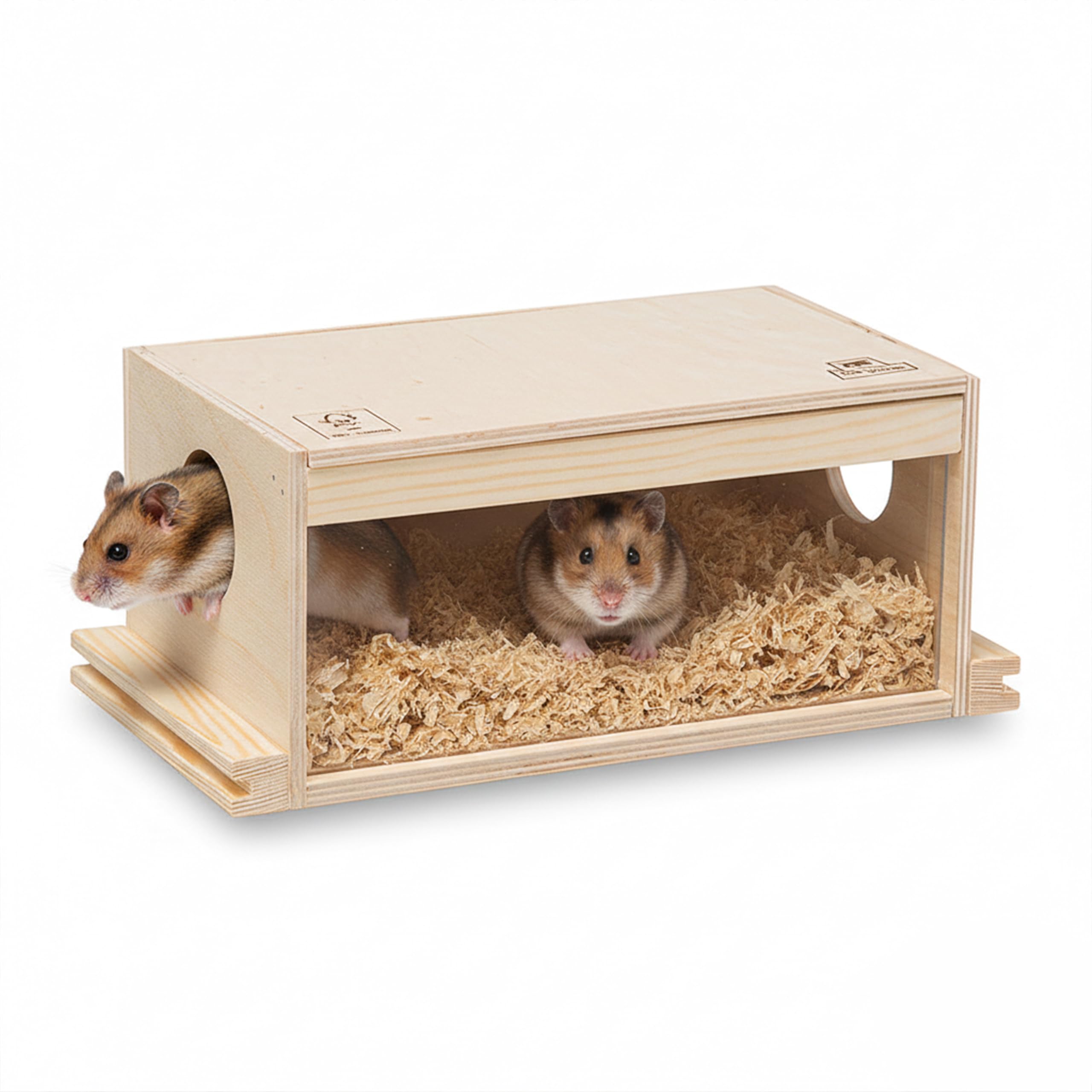 Ferplast - Small Animal House - Wood - Small