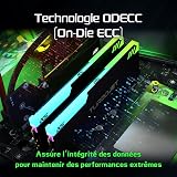 AGI UD858 Turbojet DDR5 32GB (2x16GB) 6000MHz Desktop Memory RGB U-DIMM Black - 7