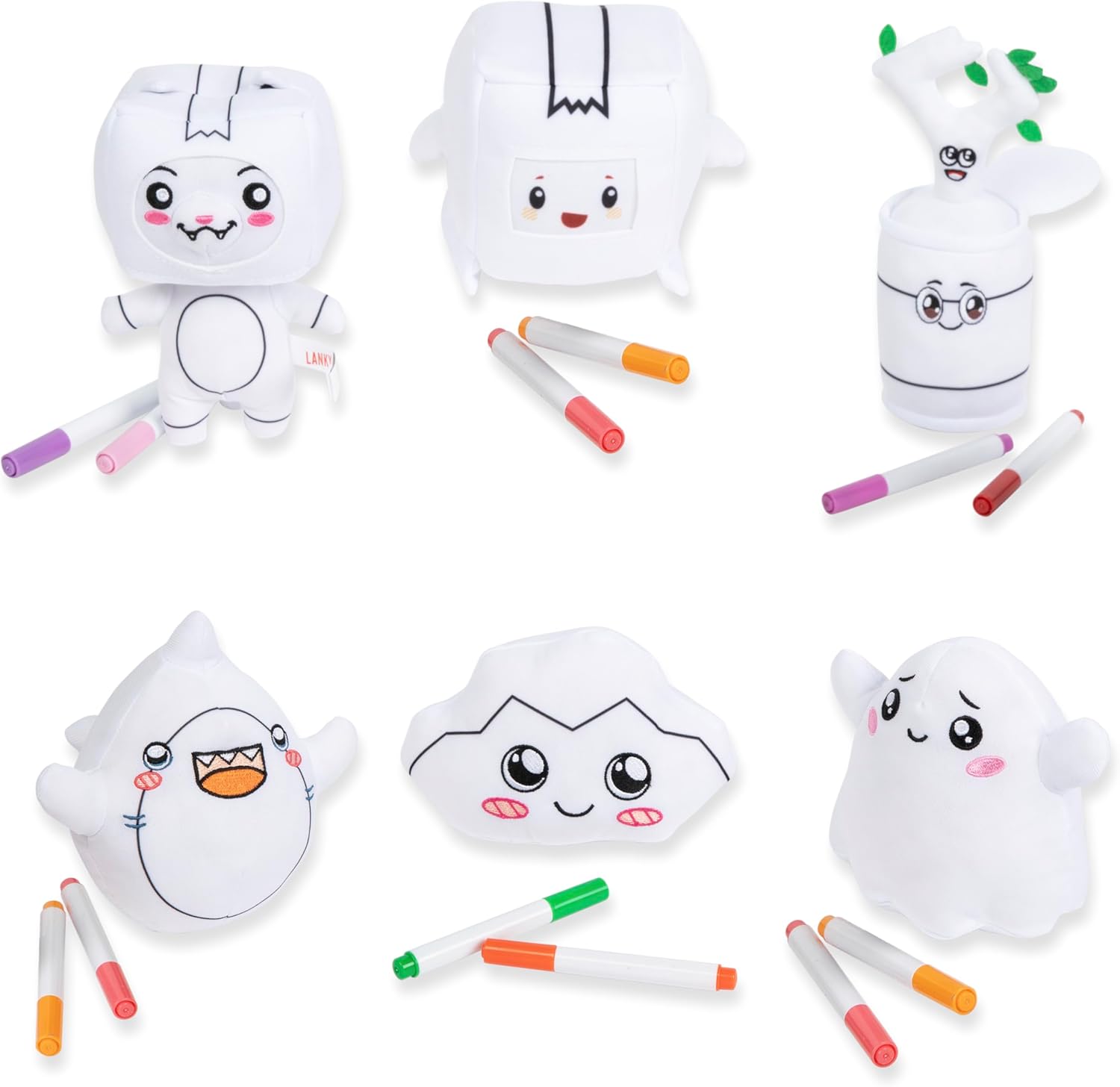 LankyBox Mystery Plush, Doodle Collection, Collectible Blind Box Mini Plush, Officially Licensed LankyBox Merch - Image 12