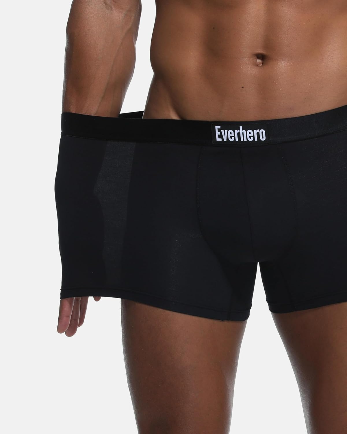 Men's Underwear Boxer Briefs 2Pack, Modal & Cotton Underwear with ComfortFlex Waistband, Moisture Wicking - Image 3