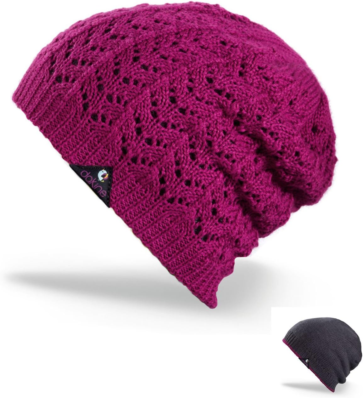 DAKINE Women's Grace Pointelle Knit Tall Beanie