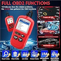 Vista 4 de Autel Autolink Al329 (Actualización de AL319) Lector de Códigos OBDII Escáner