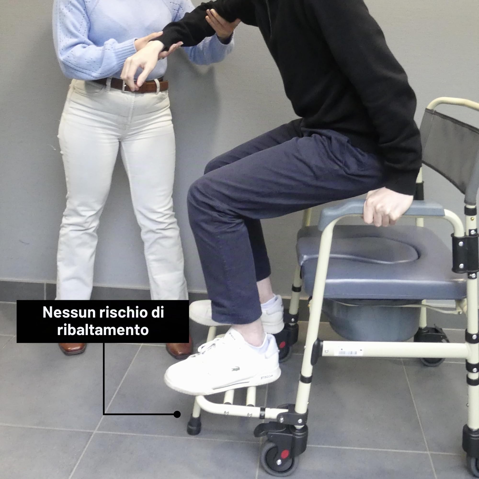 Sedia Comoda Pieghevole con Ruote Sardegna