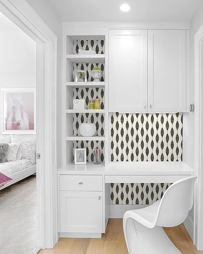 Miniatura 3 de NextWall Stacy Garcia Home Ditto - Papel tapiz autoadhesivo (clipse y lino)