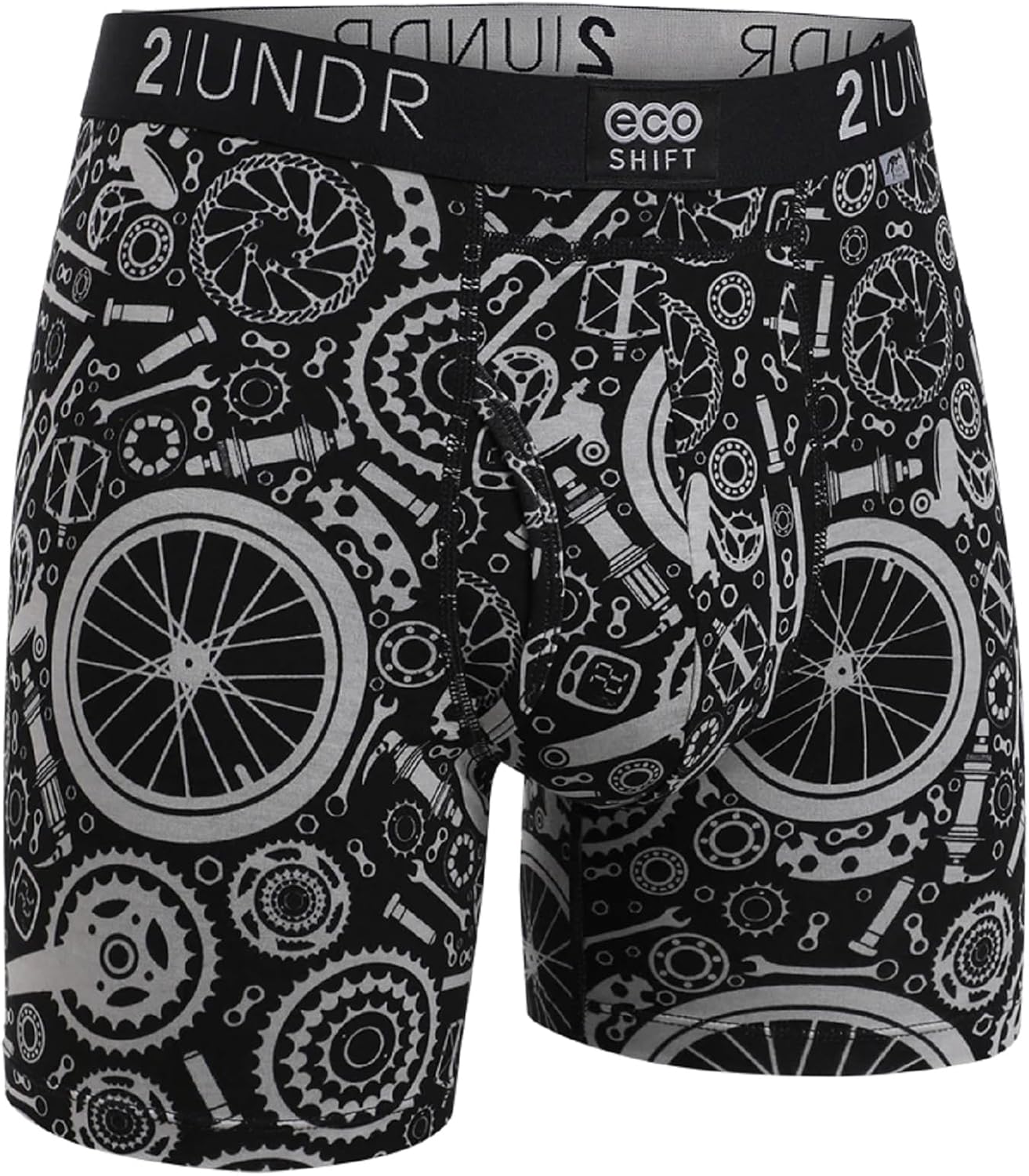 2UNDR Men's Swing Eco 6" Boxer Brief