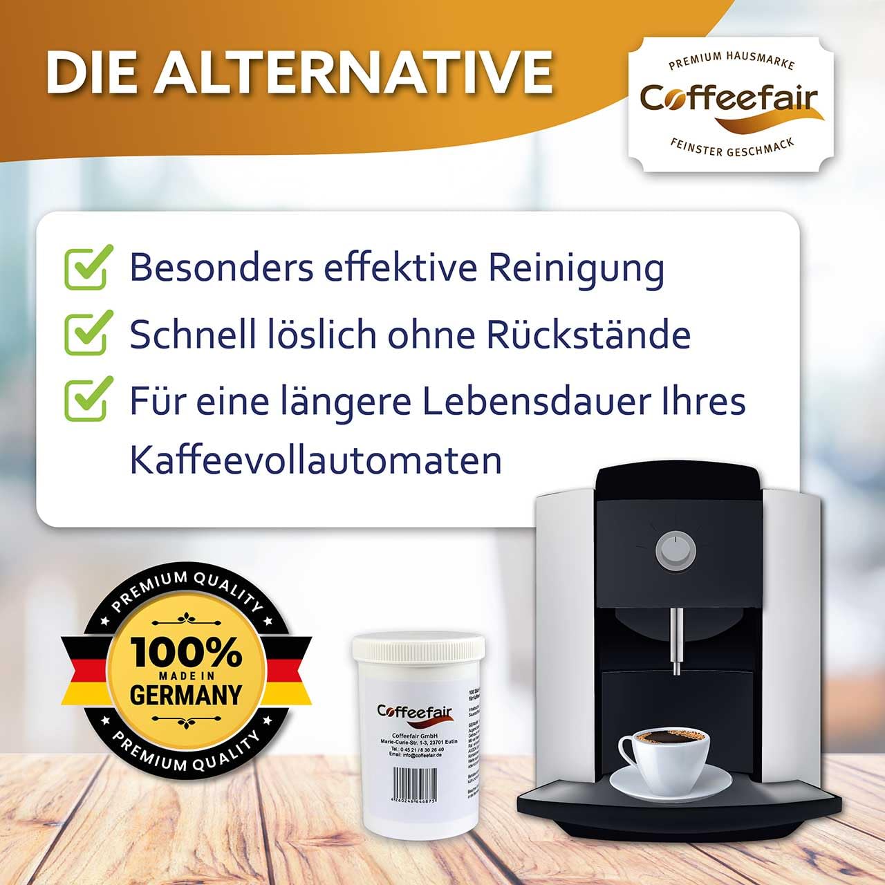 Reinigungstabletten Für Kaffeevollautomaten 30 Stück A´1,6g