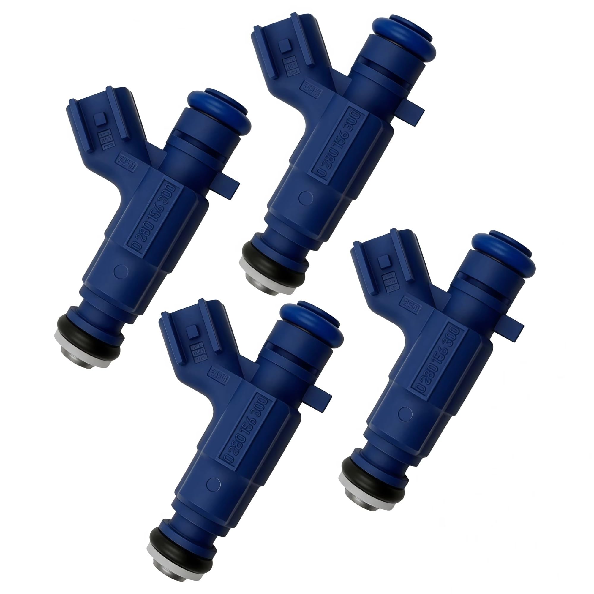 Fuel Petrol Injector Nozzle 1/4 PCS Fuel Injector 0280156300 92068193 For Cadillac For CTS For SRX(4PCS)