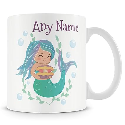 Mermaid Mug - Personalised Cup Gift