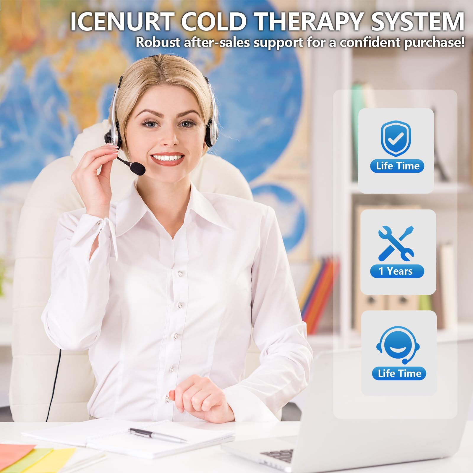Máquina de terapia de frío con temporizador programable, máquina de hielo para rodilla después de la cirugía, recuperación de reemplazo de rodilla, sistema de crioterapia, alivio del dolor