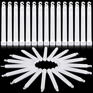 Shappy 30 Pcs 6 Inch Large Glow Sticks Emergency Glow Camping Sticks with 12 Hour Duration Lights Easter Day for Easter Party Storms Blackouts Bulk Accessories