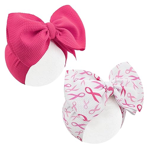 Miniatura 14 de 2 lazos para el pelo con estampado de vaca Moo de 7 pulgadas para bebés, niñas, accesorios de vaquera, diademas para bebés y niñas, lazo rosa