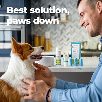 Oxyfresh Premium Pet Dental Kit for Dogs & Cats Easiest Breath Freshener & Teeth Cleaning Solution for Fresh Breath, Clean Teeth, Plaque & Tartar Control 1oz Toothpaste + 3oz Water Additive