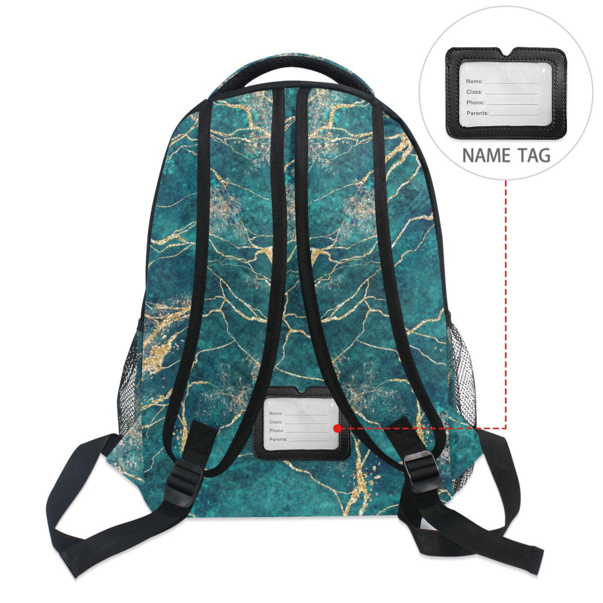 Mochila infantil, mochila escolar con estrellas de galaxia, mochila de gran capacidad para estudiantes, mochila para niños, niñas, adultos y adolescentes, Marble R2940, M, Marble R2940