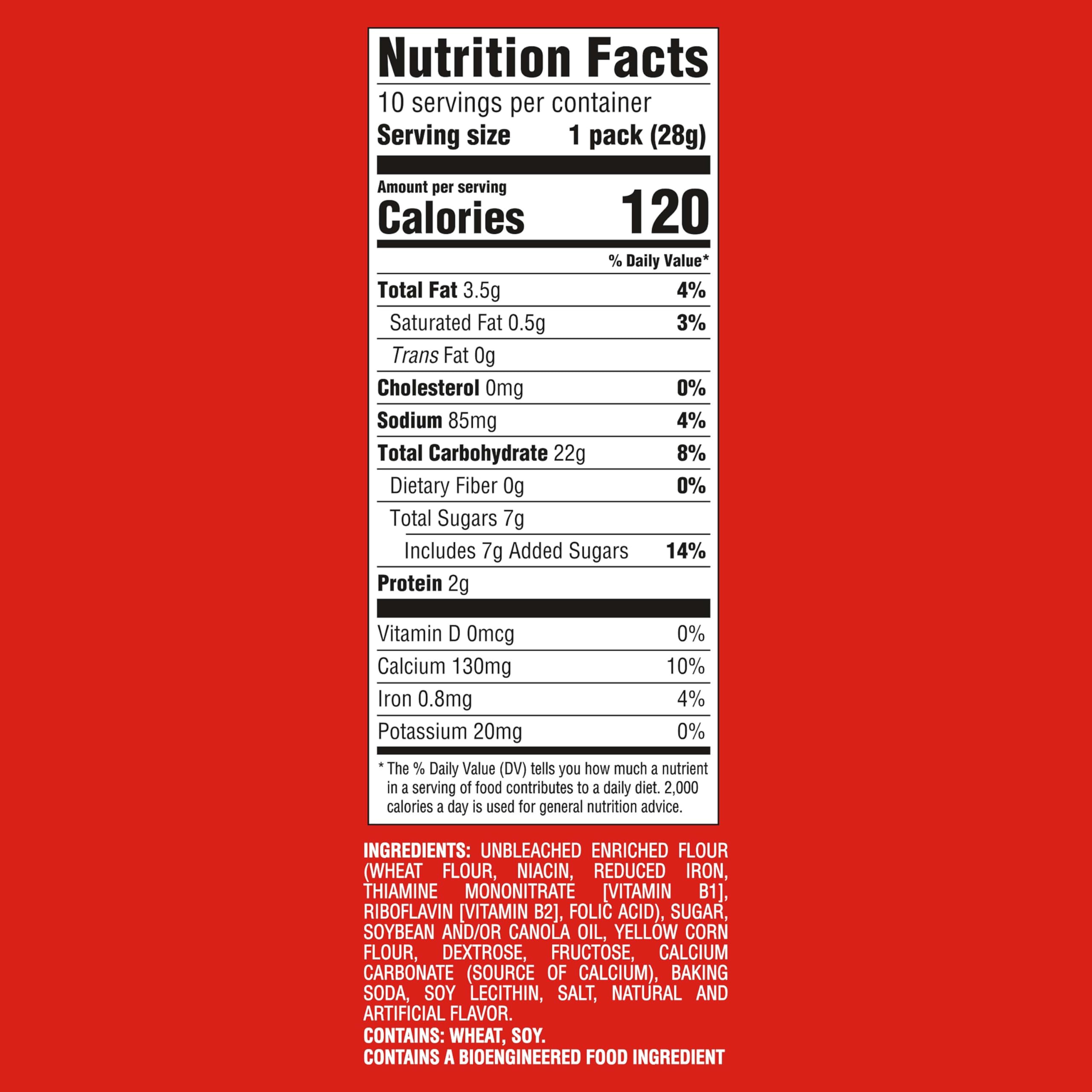 BARNUMS Original Animal Crackers Kids Snacks 10 Snack Packs — view 2