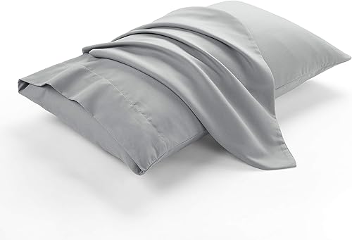 Miniatura 3 de Evolive Juego de 2 fundas de almohada de microfibra cepillada ultrasuave de tamaño estándar de 20 x 30 pulgadas con cierre de sobre (20 x 30