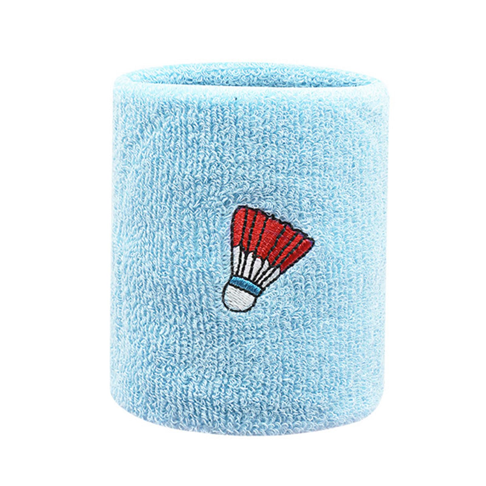 Moynagh Sport Wrist Band Absorbent Sweatband Wrist Sweatbands for Women Men Children Tennis Soccer Basketball Running Gym