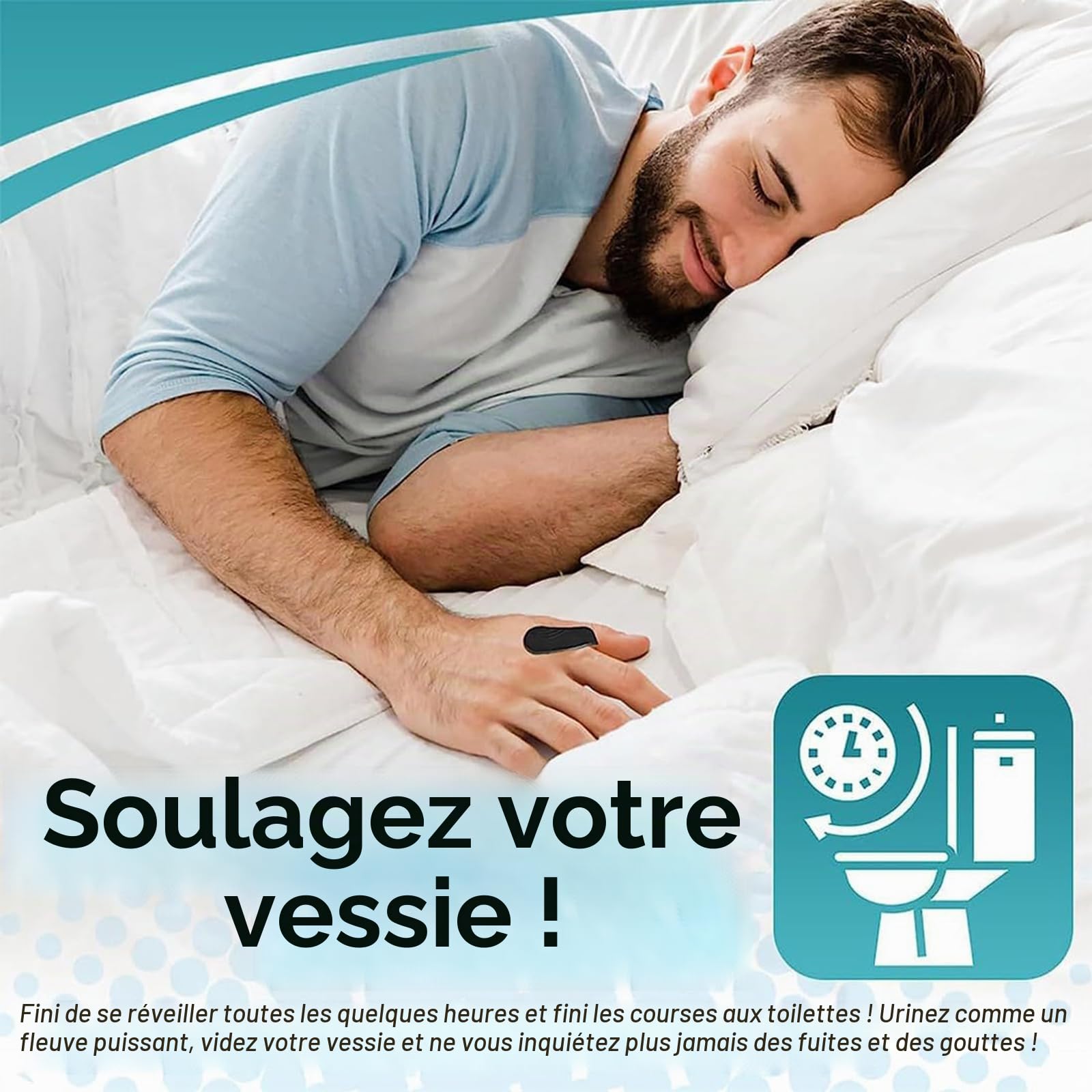 Clip de Point de Soin de la Prostate, soulage l'inconfort de la Prostate sans Effort et maintient la santé de la Prostate, Clip de Point d'acupuncture L14