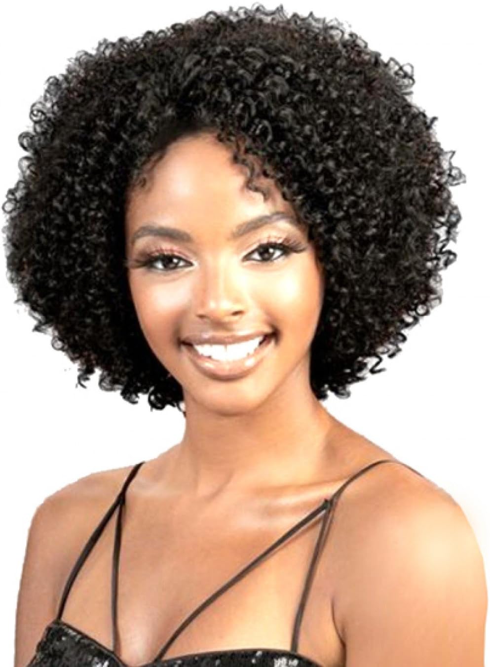 BeShe EAR-2-EAR Lace Front Wig - LW-DREW (TIGHT CURL 10") (DX613/PINK)