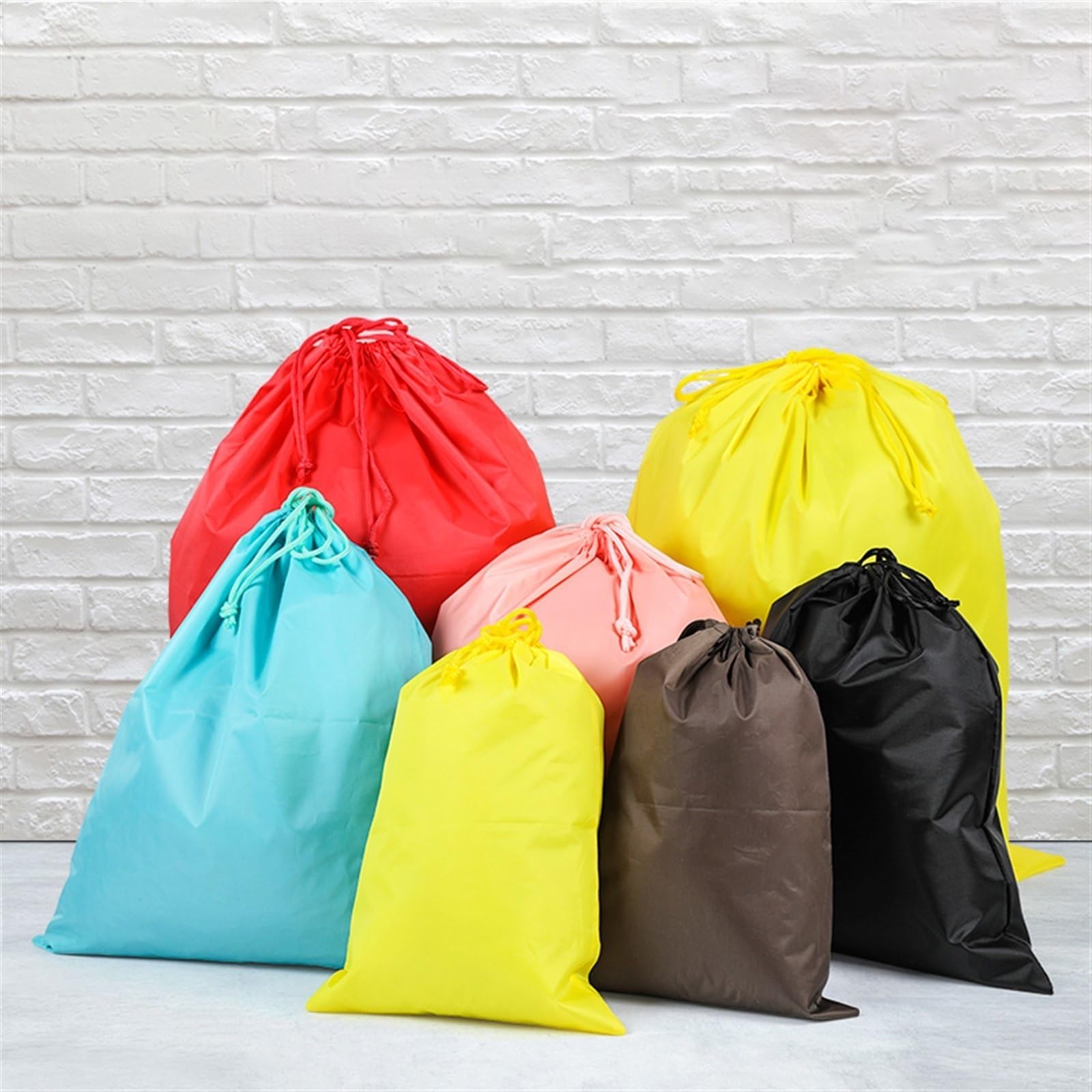 Bolsa de juguetes de malla 4 Uds. Bolsas de almacenamiento deportivas de viaje con cordón impermeable, bolsas de nailon, organizador de ropa, bolsa de almacenamiento de juguetes de playa Bolsa de alma