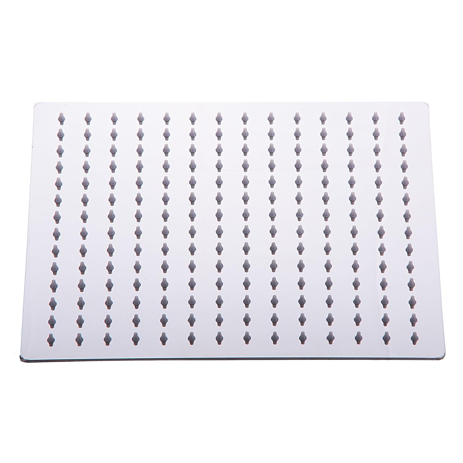 Rainfall Shower Head Square 12" Solid Square Ultra Thin 304 Stainless