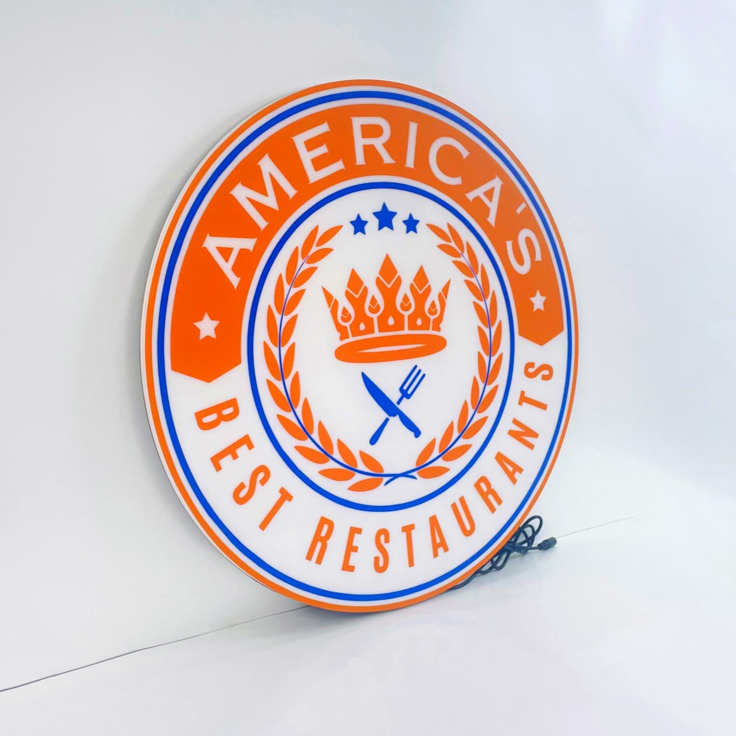 Custom Led Logo Light Up Sign – Acrylic Lightbox Sign, Fully Illuminated Panel, Personalized Logo Display for Storefront, Home Decor, Office, GameTag, or Wall Art