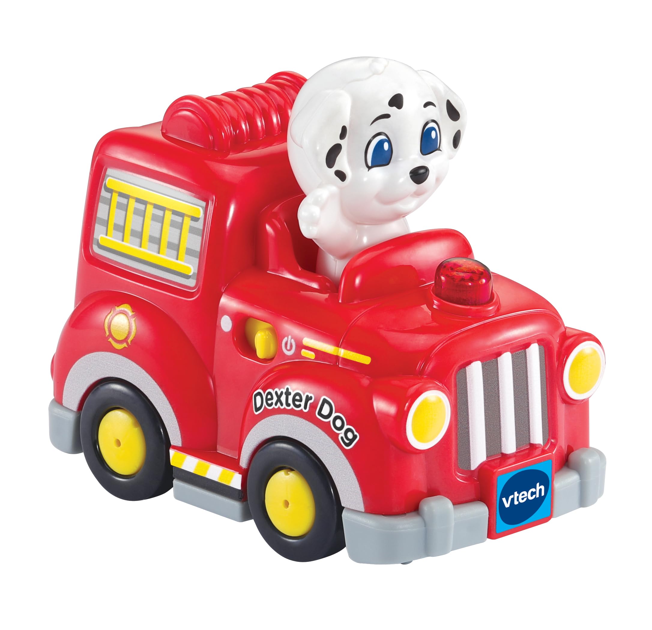 VTech Toot-Toot Drivers Dexter Dog the Firefighter, Interactive Toddlers Toy, Pretend Play with Lights and Sounds - Image 2